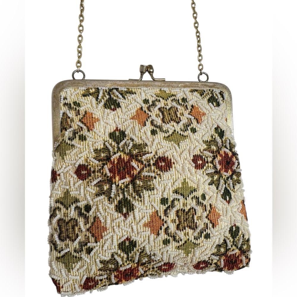 Fine Arts Vintage Beaded Tapestry Evening Bag - Picture 11 of 14